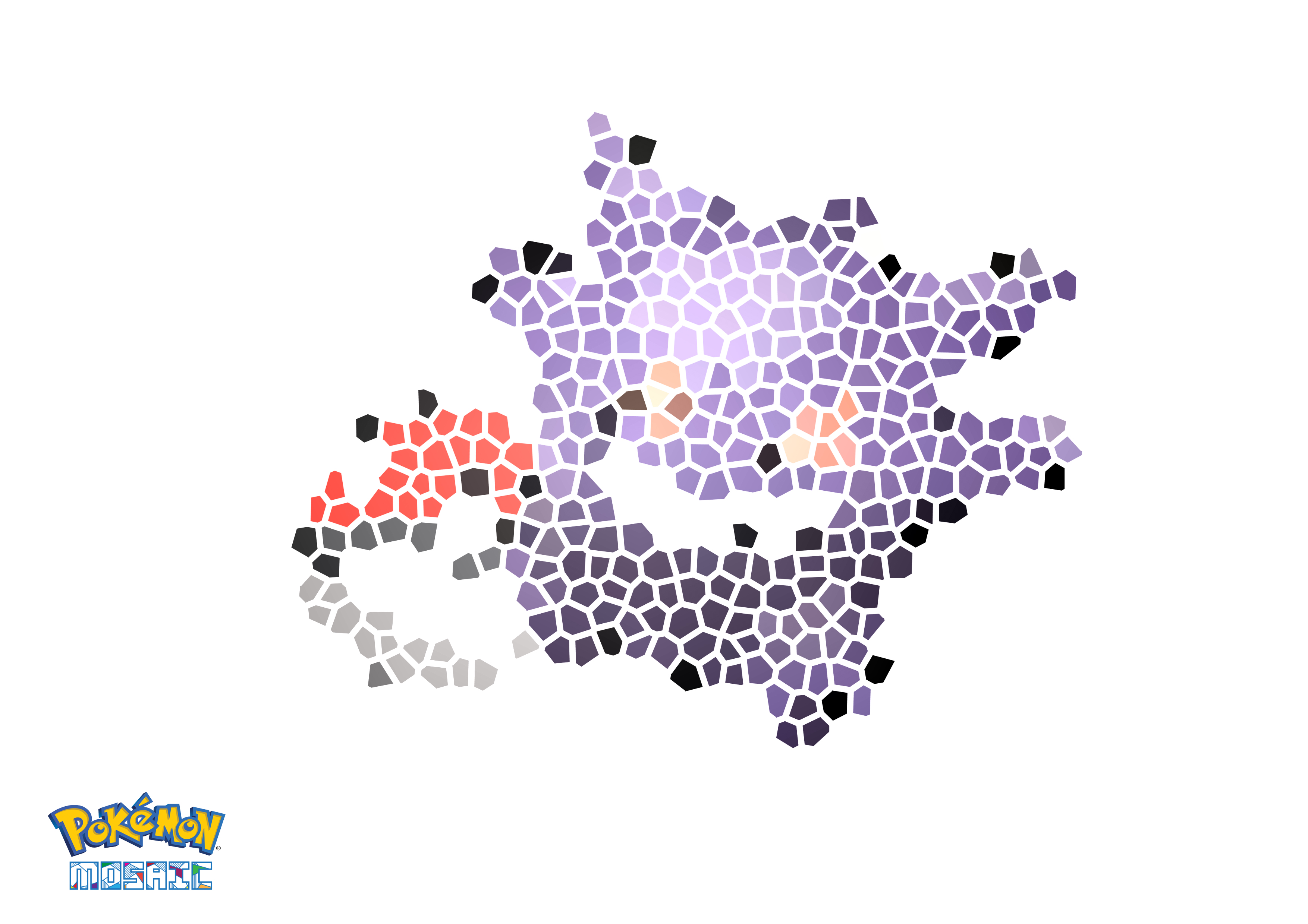 Gengar-Pokemon-Mosaic